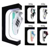 360 Derece Rotasyon Manyetik Usulma LED Yüzen Shoedisplay Stand Spor Sneaker House Home Dükkan Ekran 240508