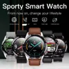 Di qualità di lusso Smart Watch Men Business BT Risposta Chiama IP67 Affronta Frence Fitness Tracker Fitness Sports Smartwatch