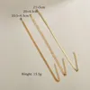 Anklets Sunu 3pcs/مجموعة ذهبية الألوان البسيطة للنساء للنساء مجوهرات الساق أساور الكاحل