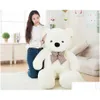 ぬいぐるみのぬいぐるみPoly Toys Boyds Teddy Bears Christmas 100cm 1m 1meter nt Bear Lovers Big Embrace Birthday Drop Delivery Gifts oti1x