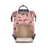 DIAPER Väskor Lequeen Stylish Upgrade Diaper Bag Backpack Multifunktion Travel Ryggsäck Moderskap baby byte väskor stor kapacitet mamma väska y240515