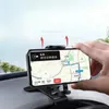 Biltelefonhållare Easy Clip Mount Stand Panel Multifunktionell Universal Dashboard GPS Navigation Bracket Holder Car Bracket