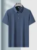 Plus Size 9xl Mens Polo Shirt Nylon Spandex Quick Dry Ice Silk Gym Sports Jogging Shirts Red Jersey Golf 6xl 7xl 8xl 240516