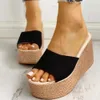 Sandals Fashion Fashion Bkqu s Peep-toe chaussures femme femme Plènes à talons hauts commandes décontractées pour les femmes hautes talons sandaux Fahion 'chaussures plate