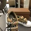 Top baby canvas schoen multi-kleuren optionele kinderen sneakers doos verpakking maat 26-35 buckle riem kind casual schoenen Oct25