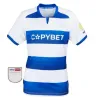 24 25 Queens Park Rangers Soccer Jersey C. Willock L.Dykes 2024 2025 Home White Blue Blue Football Рубашка Armstrong A.дома M.Bonne Men Kids Chail Armstrong Promotion S-XXL