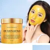 Masks Peels Grystal Collagen Women Girls Face Mask 24K Gold Peel Off Facial Skin Moisturizing Firming Drop Delivery Health Beauty Care Otvx1