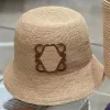 Hurtowe wiadra Hats Designer Raffia Bonnenets for Women Mens Beach-Hat Grass Caps Anagram Strawhat Flat Caps
