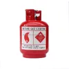 BD917 Creative Gas Ofylld tankform Öppen Flame Lighter Metal Single Fire Red Flame Ierable Lighter Wholesale