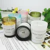 2024 New natural aromatherapy candle glass scented candle air purification smokeless soybean wax gift box wholesale