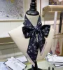Classic Design Silk Scarves for Women, Luxury Fashion Headscarves, Designer Ties, Thin Hair Scarves