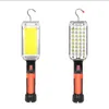 USB -COB -Arbeitslicht, tragbare LED -Taschenlampe, 18650 einstellbar, 2 Modi, wasserdicht, magnetisches Design, Campinglicht, 1 Stück