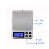 Weegschalen Groothandel Mini Precision Digitaal voor Sier Coin Gold Diamond Jewelry Pocket Scale gewicht NCE 0,01 Elektronische druppel del dhusp