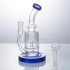 Paladin886 GB150 cirka 7,87 tum höjd glas vatten bong dab rigg rökrör 14 mm manlig kupol glas skål återvinna luftflödet bubbler bongs