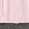 Flickaklänningar 2024 Vinterflickor klänningar långärmad vridning av krage bältet rosa söt designer prinsessan vestido 4-7t