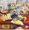3 dagen levering LGBT Rainbow Festival Decoratie 8 stks/set banner vlaggen papier hanger regenboog feest decoratie liefde pull vlag regenboog liefde creatieve hanger