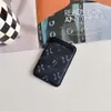Porta de cartão MagSafe de luxo para toda a caixa de telefone do iPhone 15 14 Pro Max Designer Couro Hi Qualidade 18 17 16 15Pro 14Pro13 12 Samsung S23 S24 S25 Ultra Plus Caso com caixa de logotipo