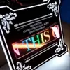 Telefoon Billboard Scrollen Geprogrammeerd scherm Digitale app -besturingsfles Presentator Led Lighted Marquee Message Sign Board Diy Party Nightclub 11.7