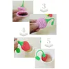 SITTERS Strawberry adorabile tè a forma di tè al silicone Infuser Home Coffee Vanilla Spice Filter Diffuser S