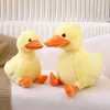 32 cm małe żółte kaczki pluszowe zabawki miękka gęsią lalka zabawka anime pluszowe zwierzęta prezenty urodzinowe dla dzieci