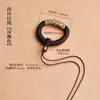Nangole per telefoni cellulari su fibbia anello di fibbia per il cordino tessuto a mano in pendente corta cinese in stile creativo tasto multifunzione anti-funzionamento anti-lost
