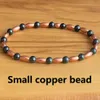 MG2115 New Design Genuine Copper Magnetic Hematite Bracelet Womens Root Chakra Support Energy Flow EMF Wrist Yoga Mala