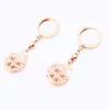 Dangle Earrings 585 Purple Gold Russian Plated With 14K Color Hollow-out Flower Wire Fashion Luxury Exquisite