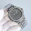 ダイヤモンドウォッチ女性35.2mm自動メカニカルムーブメントサファイアクリスタルデザイナーレディー高品質の時計ステンレスストラップ防水腕時計モント