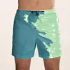 Designer Mens Shorts Swim Shorts tactile Couleur de l'eau Changement de décoloration sèche rapide surf sur les maillots de bain cool mâles Trunks de plage