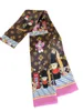 Bufanda de seda de diseñador para mujeres bufandas astillas pequeñas bufandas mujeres versátiles de otoño e invernal camisa de estilo nuevo