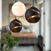 Lámparas LED Luminaire Nordic Glass Ball Pending E27 SUSPENSIÓN Vivir Children Lámpara redonda Luces Loft Lights Ktwjx