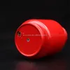 BD917 Creative Gas Ofylld tankform Öppen Flame Lighter Metal Single Fire Red Flame Ierable Lighter Wholesale