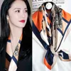 Donne 100% Sciarpa quadrata di seta reale per regalo Hangzhou puro seta neckcarf avvolge il giorno di Natale delle sciarpe di seta quadrata Bandanas 240515