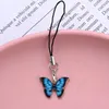 New Fashion Animal Shape Drop Oil Pendant Charms Phone Strap Lanyards Keys Hang Rope Handmade KeyChain Pendent Couple Gift