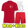 2024 Turquie Jerseys de football Turkiye 2025 Calhanoglu Ozcan Unal Akturkoglu Celik Soyuncu Cenk Tosun Football Shirts 24 25 Team National Camisetas de Futbol Men Kids