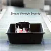 DHL50pcs Toiletry Kits PVC Transparent Waterproof Protable Travel Makeup Bag