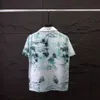 casa blanca man t shirt set masao san print mens casual skjorta och korta kvinnor lösa siden skjorta toppar bomull lösa män kvinnor skjorta casablanc skjorta ärmkläder a18