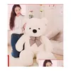 ぬいぐるみのぬいぐるみPoly Toys Boyds Teddy Bears Christmas 100cm 1m 1meter nt Bear Lovers Big Embrace Birthday Drop Delivery Gifts oti1x