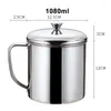 Tumblers Tea Cup Mug Rostly Steel Daily Drinks Travel Tumbler Camping Coffee With Handle