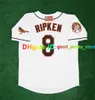 Cal Ripken Jr. Frank Brooks Robinson 1984 Cooperstown Orioles Baseball Jersey Eddie Murray Jim Palmer Mike Mussina Roberto Alomar Boog Powell Belle Baines men