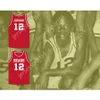 Custom Any Name Any Team PLAYER 12 EMMA B TRASK MIDDLE SCHOOL BEARS BASKETBALL JERSEY All Stitched Size S-6XL Top Quality