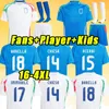 24 25 koszulki piłkarskie bonocci 2024 2025 Italys Home Isigne Italia Verratti Chiellini Chiesa Barela Barella Fanot Football Shirts Wersja dla dorosłych mężczyzn Kid
