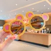 cartoon bear ear sunglasses cute sweet UV protection sunglasses funny unique kids sunglasses