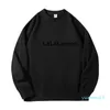 LU-1894 MENS Sweatshirts Sweaters Jumper Fashion Women Autumn Winter Long Sleeve Round Neck Letter Pullover