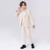 Erstklassige Jungen formelle Anzug Zeremonie Hochzeit Campus Student Tuxedo Kleid Gentleman Kinder Kostüm Kinder Blazer -Kleidungs Set