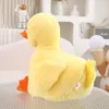 32 cm małe żółte kaczki pluszowe zabawki miękka gęsią lalka zabawka anime pluszowe zwierzęta prezenty urodzinowe dla dzieci