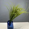 Dekoratif Çiçekler Simülasyon Yeşil Bitkiler Soğan Çiçek Ofisi Dekorasyon Yapay Plastik Gladiolus Bitki Kahve Dükkanı Çiçek Yapıyor