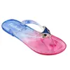 Sandaler Beach Summer Transparent 871 tofflor Jelly Crystal Flip Flops bär plattskor Kvinnor utanför plus storlek Chaussure Femme 220815 B 18 D F968