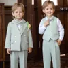 Jungen Mädchen formelle Zeremonie Kostüm Neugeborene kleine Kinder Hochzeitsleistung Party Kleid Kinder 1 Jahr Geburtstag Fotografie Anzug