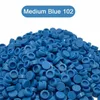 Inne zabawki 300 kawałków niebieskich okrągłych kafelków ceramicznych 1x1 98138 Blokowania budulcowe dziecięcego Płytki ceramiczne Piksel Mieszanie Malowanie QR Prezenty